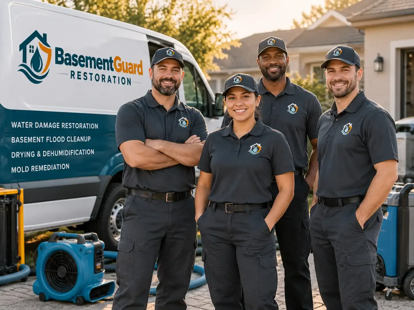 Basement Water Damage Restoration company in Long Pond, PA